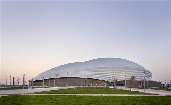 沃克拉体育场(Al Wakrah Stadium)#ZahaHadid #扎哈·哈迪德 #著名建筑师 