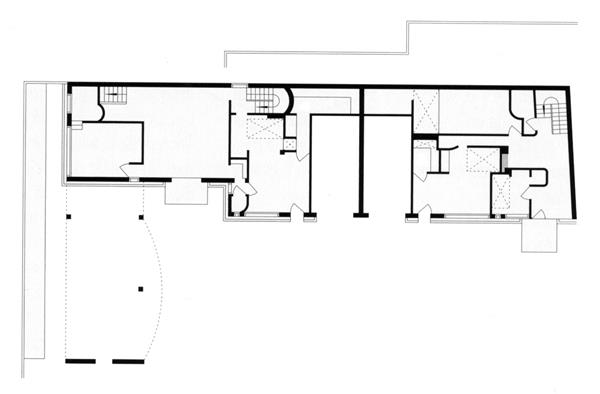 拉罗什住宅和让讷雷住宅平立剖图#勒柯布西耶 #现代主义运动 #建筑大师作品 