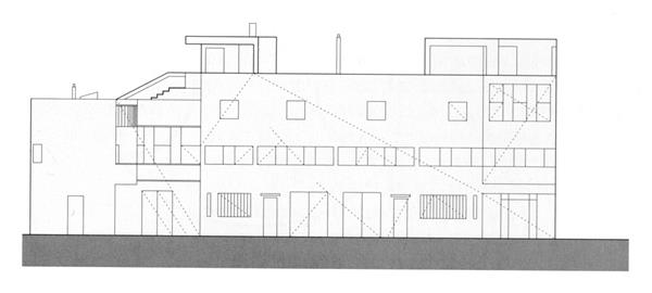 拉罗什住宅和让讷雷住宅平立剖图_3759248