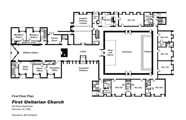 罗切斯特唯一神教堂（First Unitarian Church of Rochester）_3759400