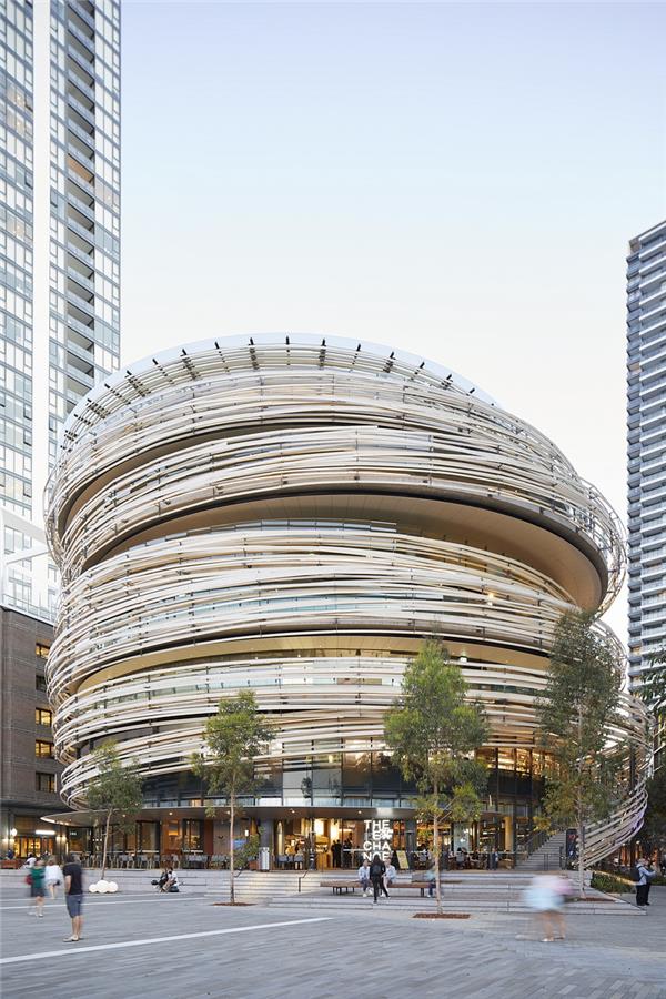 “The Exchange”综合体#隈研吾建筑都市设计事务所 #KengoKumaAssociates #综合体 