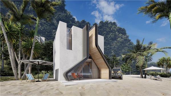 南非开普敦的一座小房子：Pisqal#居住建筑设计 #住宅建筑设计 #小木屋 