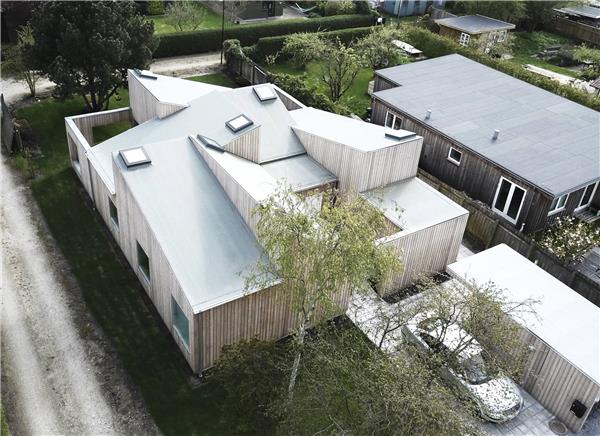 “六坡屋顶”住宅#SigurdLarsen #居住建筑设计 #住宅建筑设计 