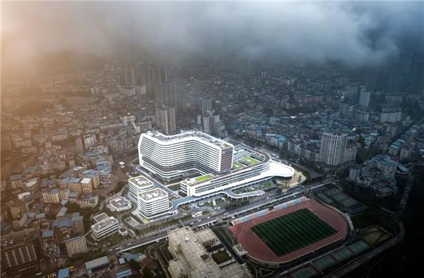 贵州茅台医院#医疗建筑设计 #医院建筑设计 #山地医院设计 