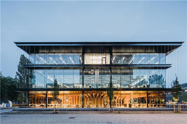 荷兰代尔夫特理工大学新型能源再生跨学科教学楼Echo#UNStudio #教学楼建筑设计 #教育建筑设计 