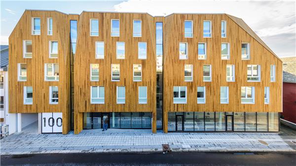 Sorhauggata学生公寓#HelenHardarchitects #居住建筑设计 #住宅公寓楼 