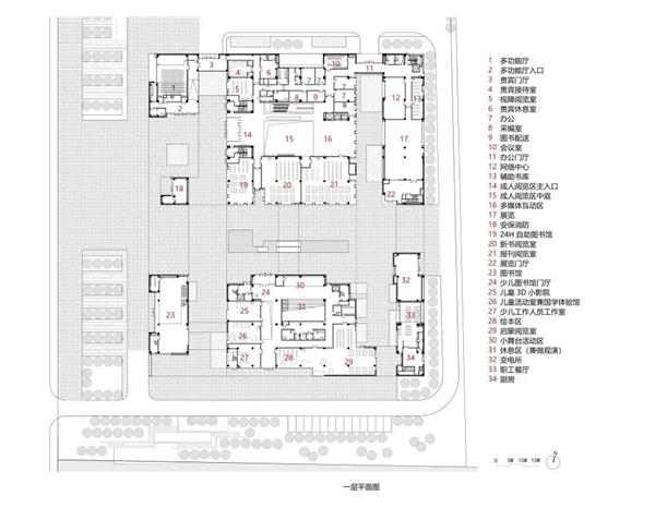 海门市文化中心——图书馆_3784534