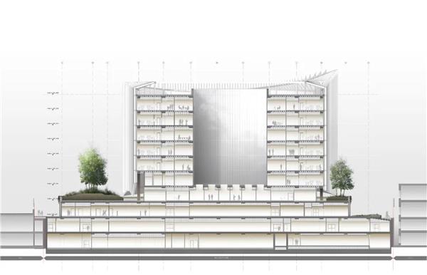 会吸霾的医院 | 米兰圣拉斐尔医院新外科和急救中心 / MC A建筑事务所_3787250