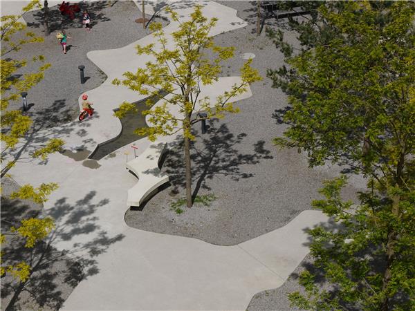 瑞士苏黎世卡岑巴赫新住宅庭院 / Studio Vulkan_3787672