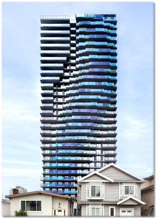 Joyce天瑜公寓，温哥华#住宅建筑设计 #幕墙设计 #幕墙系统 