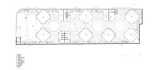 无直角幼儿园 / Taller de Arquitectura Miguel Montor_3794531