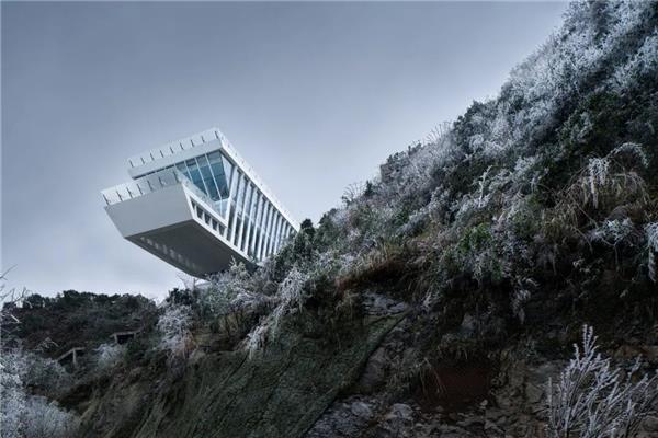 崖壁上悬挑34米，云海天舟 / 南大建筑钟华颖工作室_3798076