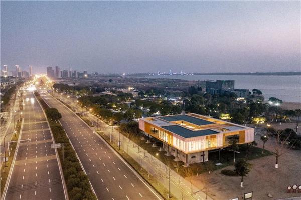 宜兴东氿公园综合提升项目——陶茶工坊 / 上海绿建建筑设计#城市更新 #混合用途建筑设计 #公园建筑 