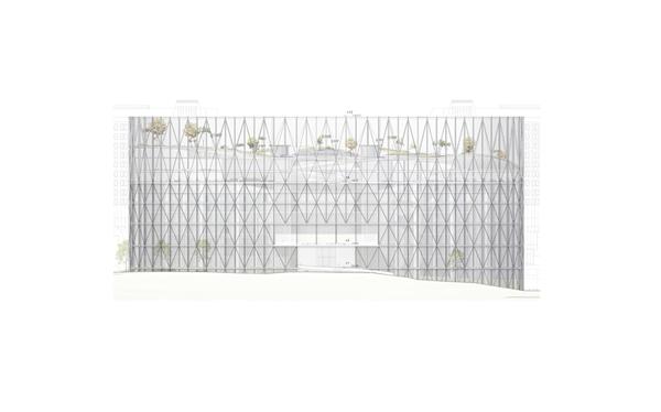 EUROPARC 公布‘欧洲议会大楼’翻新方案，高空中的绿色集市_3798654