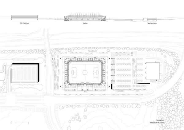 卢森堡足球橄榄球体育场 / gmp Architekten_3800595