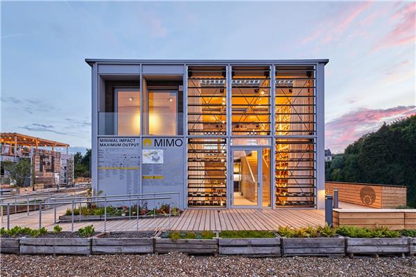 住宅示范单元，可持续研究型建筑 / MIMO、杜塞尔多夫应用科技大学
