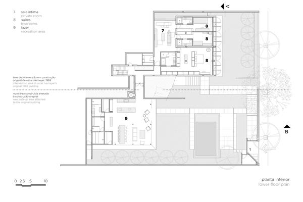 Itauna 之家，旋转楼梯连接新旧 / Siqueira ＋ Azul Arquitetura_3804056