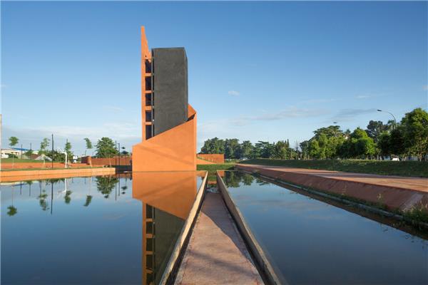 Syech Yusuf Discovery 公园 / andramatin、ARA Studio#公园景观设计 #城市绿地景观设计 #城市公共空间 