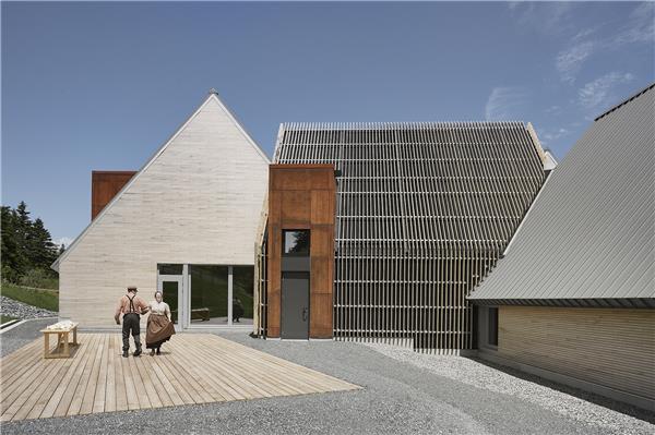 高地村游客解说中心  / Abbott Brown Architects#AbbottBrownArchitects #游客解说中心 #游客中心 
