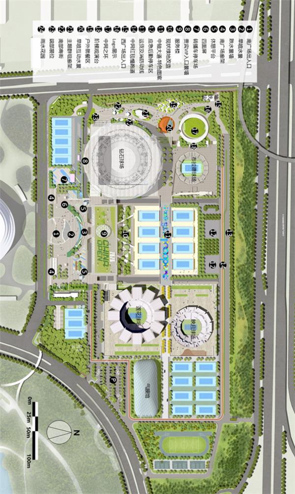 后奥运时代的园区更新与再生 | 中国国家网球中心  / 奥雅股份_3808593