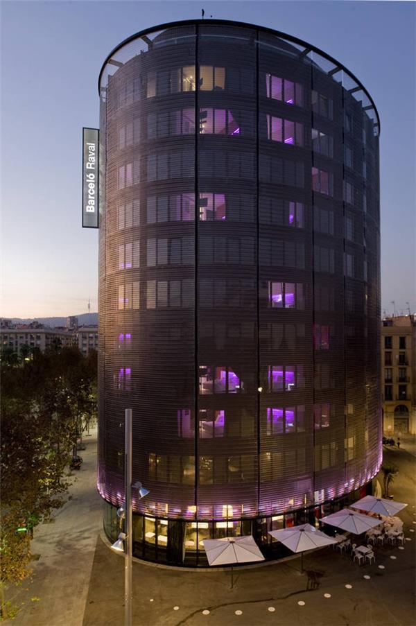 Barcelo Raval酒店 / CMV Architects#酒店建筑设计 #商业建筑设计 #城市酒店设计 