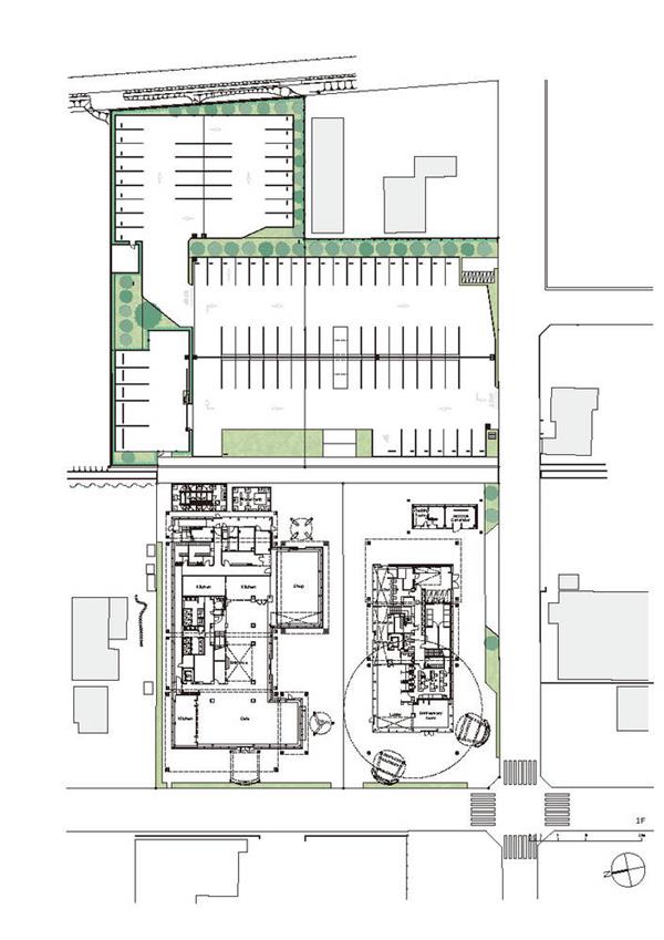 宛如巨人国般的梦幻建筑，SWEETS BANK / 株式会社日建设计_3809403