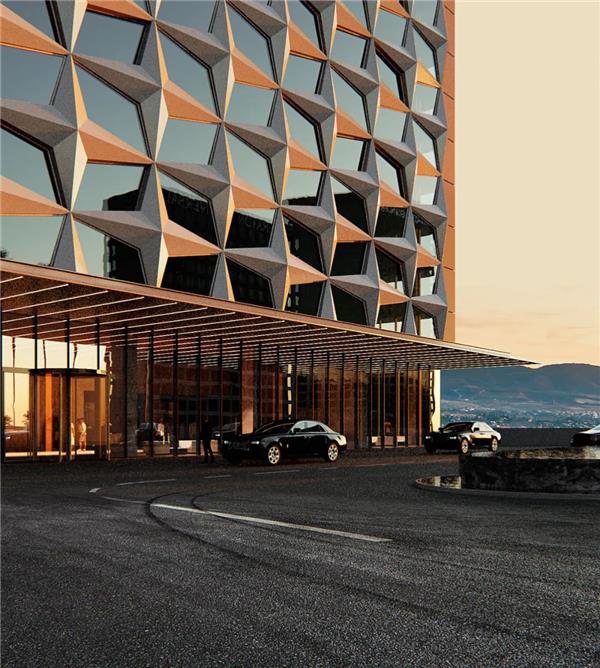 Dynamic Grids:洛杉矶环球影城希尔顿酒店扩建 / line+建筑事务所_3809459