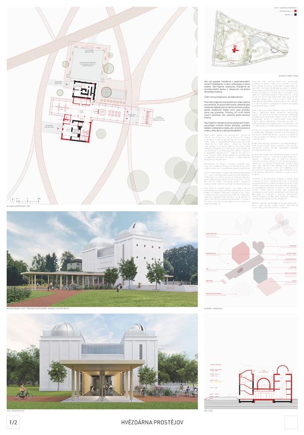 捷克普罗斯捷约夫天文台 / LBNK architekti#天文台设计 #科研建筑设计 #天文学研究机构 