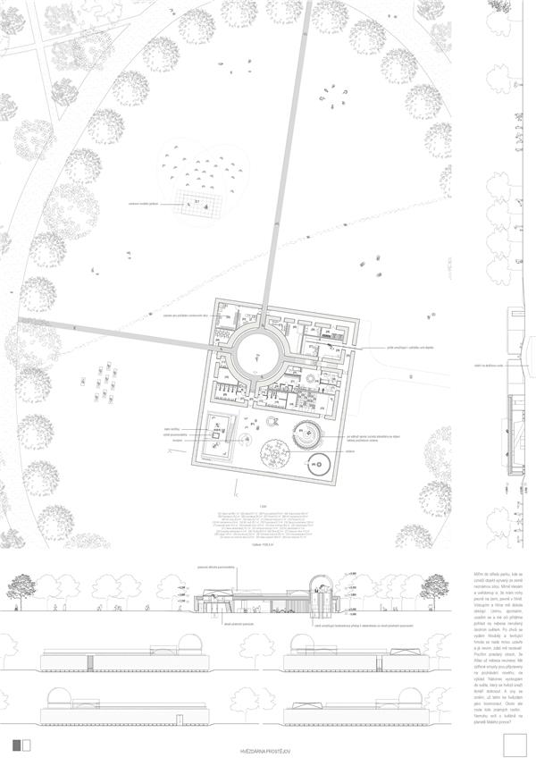 捷克普罗斯捷约夫天文台 / Mimosa architekti#天文台设计 #科研建筑设计 #天文学研究机构 