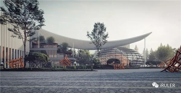 大闸蟹洗澡的地方:阳澄湖旅游集散中心概念设计 / iRULER_3810089