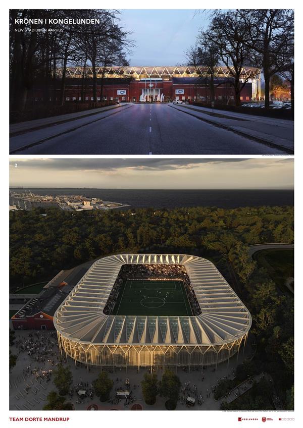 丹麦奥胡斯新足球场 / Dorte Mandrup#体育建筑设计 #足球场设计 #运动场设计 