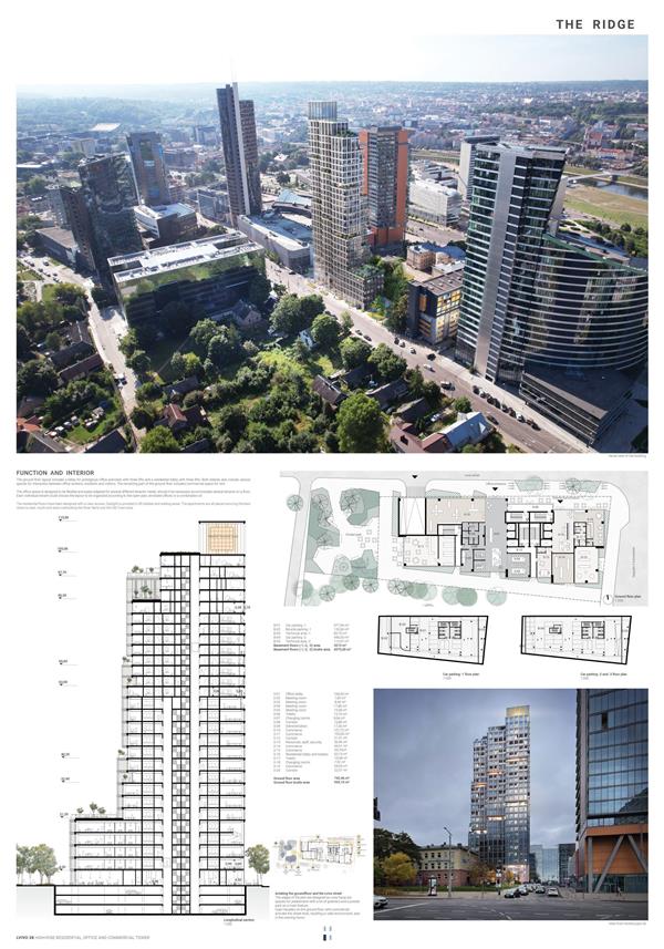 维尔纽斯 LVIVO 大街38号综合体大楼 THE RIDGE / PLH Arkitekter_3810210