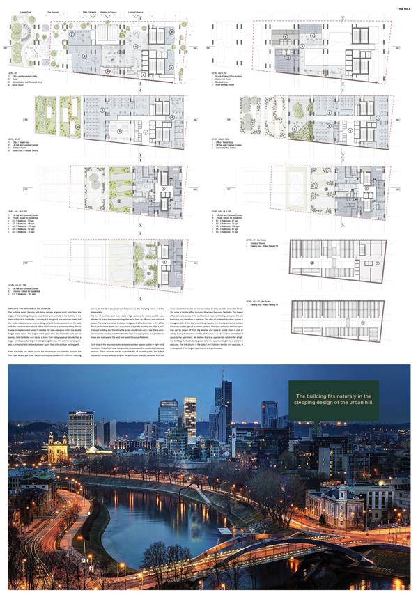 维尔纽斯 LVIVO 大街38号综合体大楼 THE HILL / Arrow architects_3810214