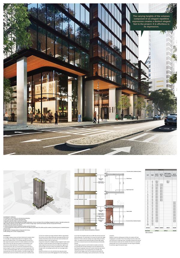 维尔纽斯 LVIVO 大街38号综合体大楼 THE HILL / Arrow architects_3810214