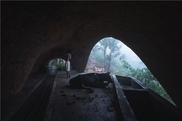“天堂”永久体验馆  / Earthscape Studio#乡村建筑设计 #乡建项目设计 #凉亭 