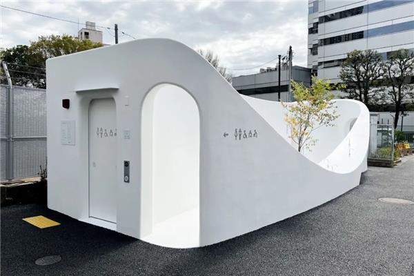东京公厕计划“大号洗手盆”/ 藤本壮介（Sou Fujimoto）#公共建筑设计 #厕所建筑设计案例 #公共厕所建筑设计 
