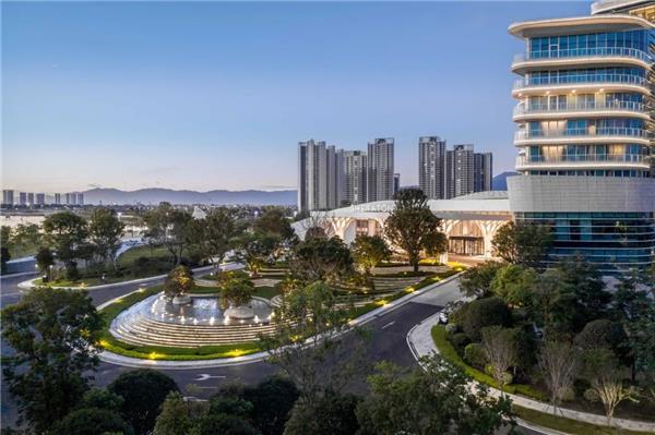 广东肇庆·喜来登酒店景观设计 / 普邦设计_3813895