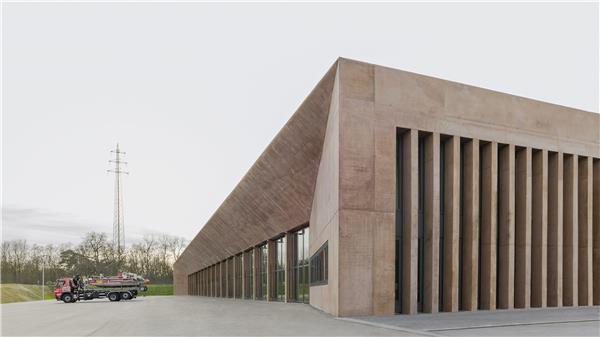 Germersheim消防站 / STEIMLE ARCHITEKTEN BDA#公共建筑设计 #消防建筑设计 #消防站 