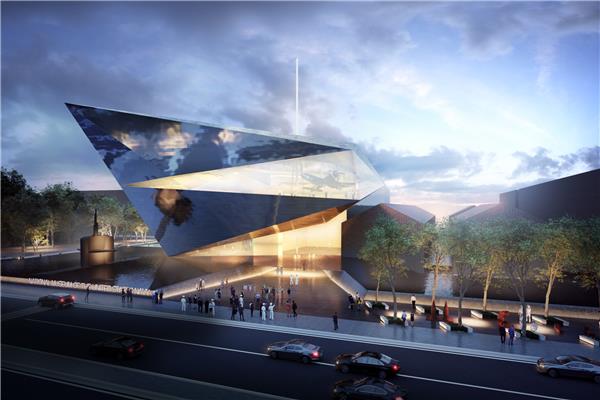 新美国海军博物馆设计竞赛 / DLR Group#博物馆建筑设计案例 #文化建筑设计案例 