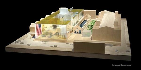 新美国海军博物馆设计竞赛 / Gehry Partners#博物馆建筑设计案例 #文化建筑设计案例 
