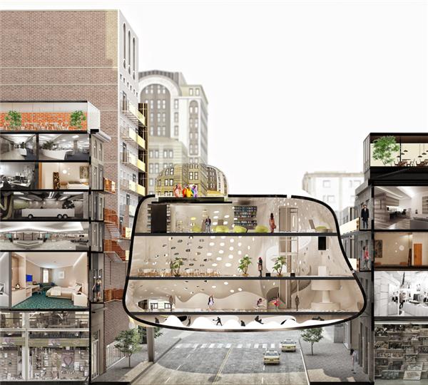 “Heart of the District”竞赛作品 / ZA Architects_3817108
