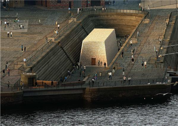 建筑师Asif Khan与艺术家Theaster Gates合作发布利物浦海滨改造项目的新愿景#城市更新 #港区滨水区的重建和再开发 #滨水区改造更新 