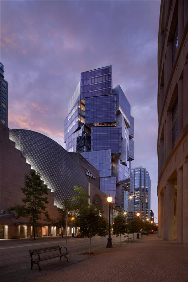 Deloitte Summit大厦 / OSO#办公建筑设计案例 #摩天大楼 #高层办公大楼 
