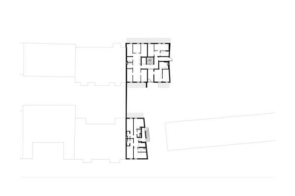 “现代职业游牧族”的双子住宅 / Sehw Architektur_3819574