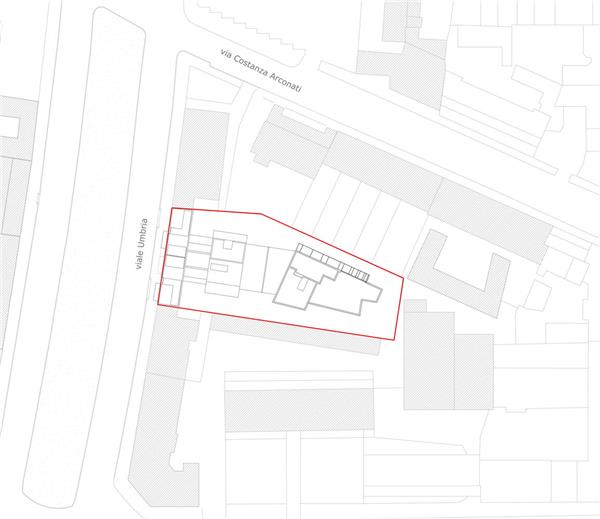 Casa Tersicore公寓楼 / Degli Esposti Architetti#居住建筑设计案例 #住宅建筑设计案例 #公寓住宅楼 