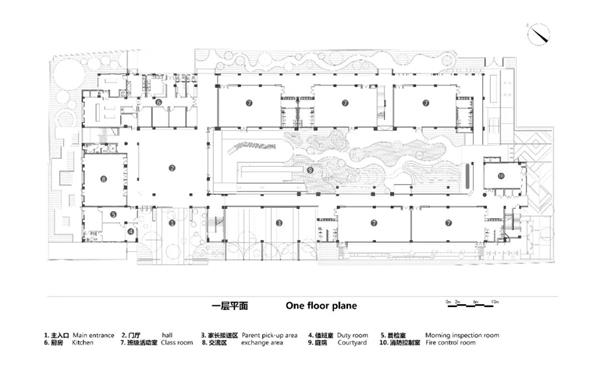 广西壮族自治区直属机关第二幼儿园 / 广西中盛建筑设计有限公司#幼儿园平立剖面设计图 #幼儿园建筑设计案例 #幼儿建筑设计案例 