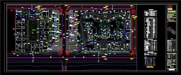 某产业园CAD#(产业园cad素材)#(产业园dwg设计图纸)