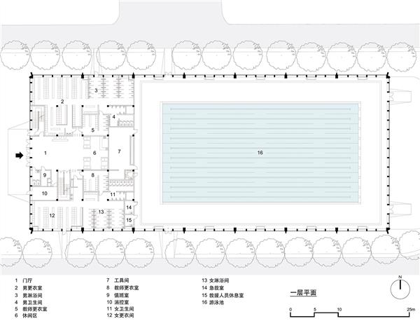 南京东南大学游泳馆 / 东南大学建筑设计研究院有限公司周琦工作室_3827762