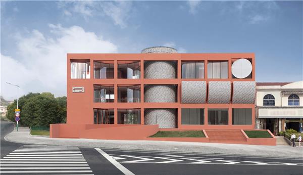 「溧」 城市书房 / 大犬建筑设计#文化建筑设计案例 #图书馆建筑设计案例 #城市更新 