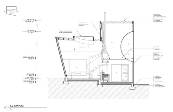 过去的“内部”住宅 / Steven Holl Architects_3829125